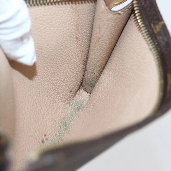 LOUIS VUITTON Monogram Bucket GM Accessory Pouch LV Auth - Picture 13 of 16